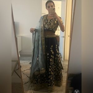 Blue Lehenga